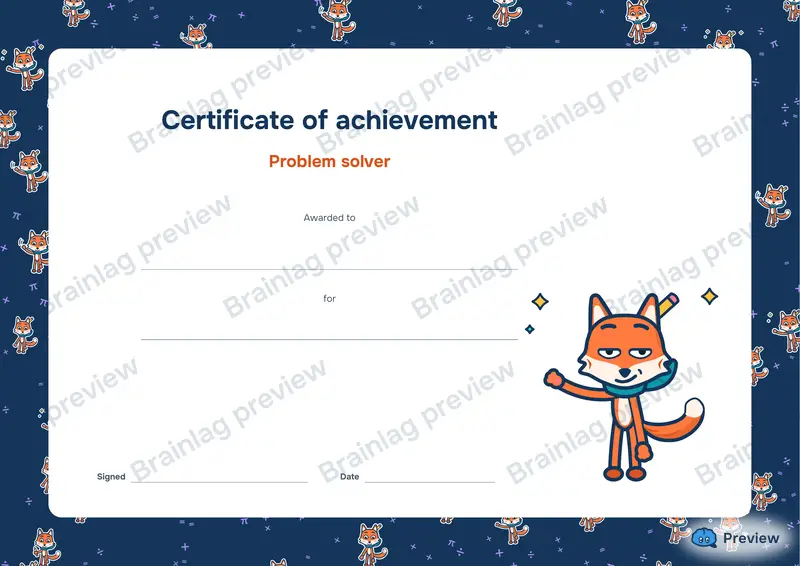 Reward certificates, the front