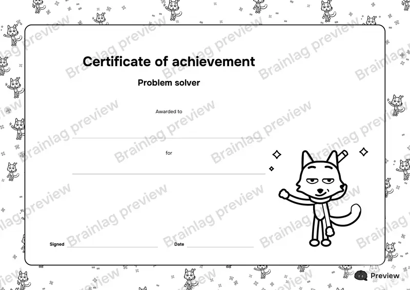 Reward certificates, the front