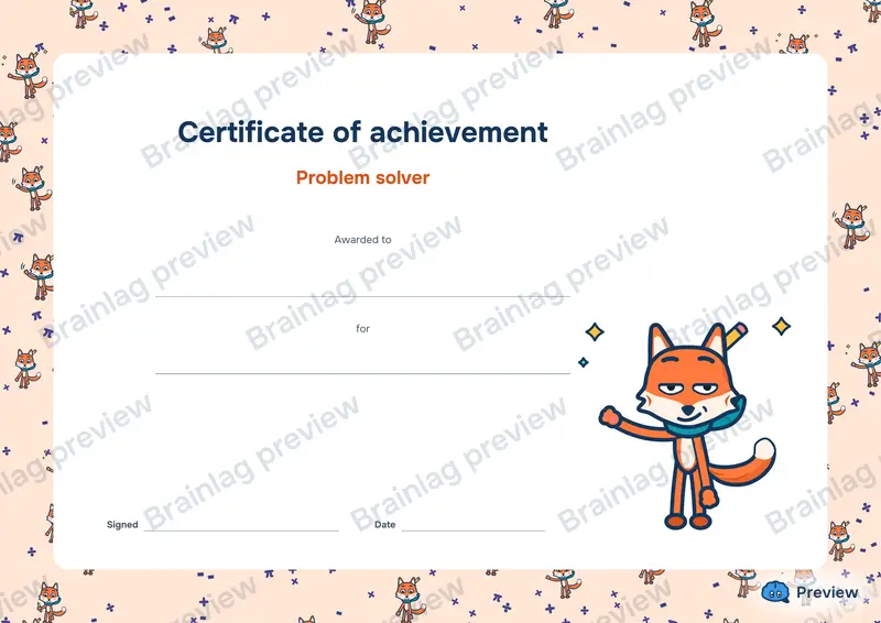Reward certificates, the front