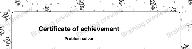 Page 1: Problem solver (Tally: Maths)