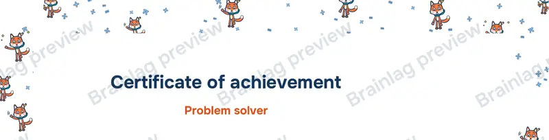 Page 1: Problem solver (Tally: Maths)
