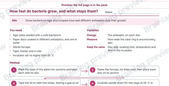 Page 3: Biology cards