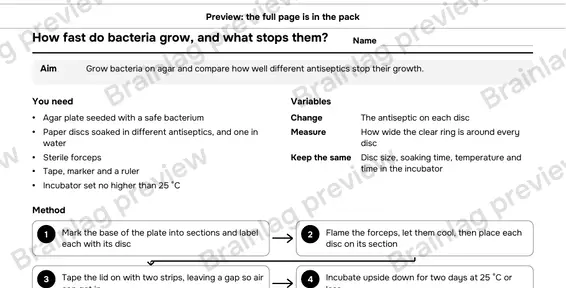 Page 3: Biology cards