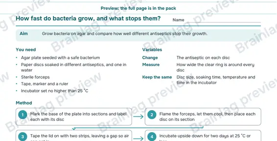 Page 3: Biology cards