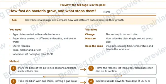 Page 3: Biology cards