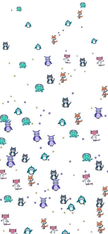 The Friends all over wallpaper on a phone lock screen
