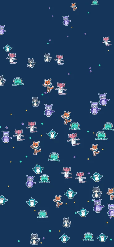 The Parade wallpaper on a phone lock screen